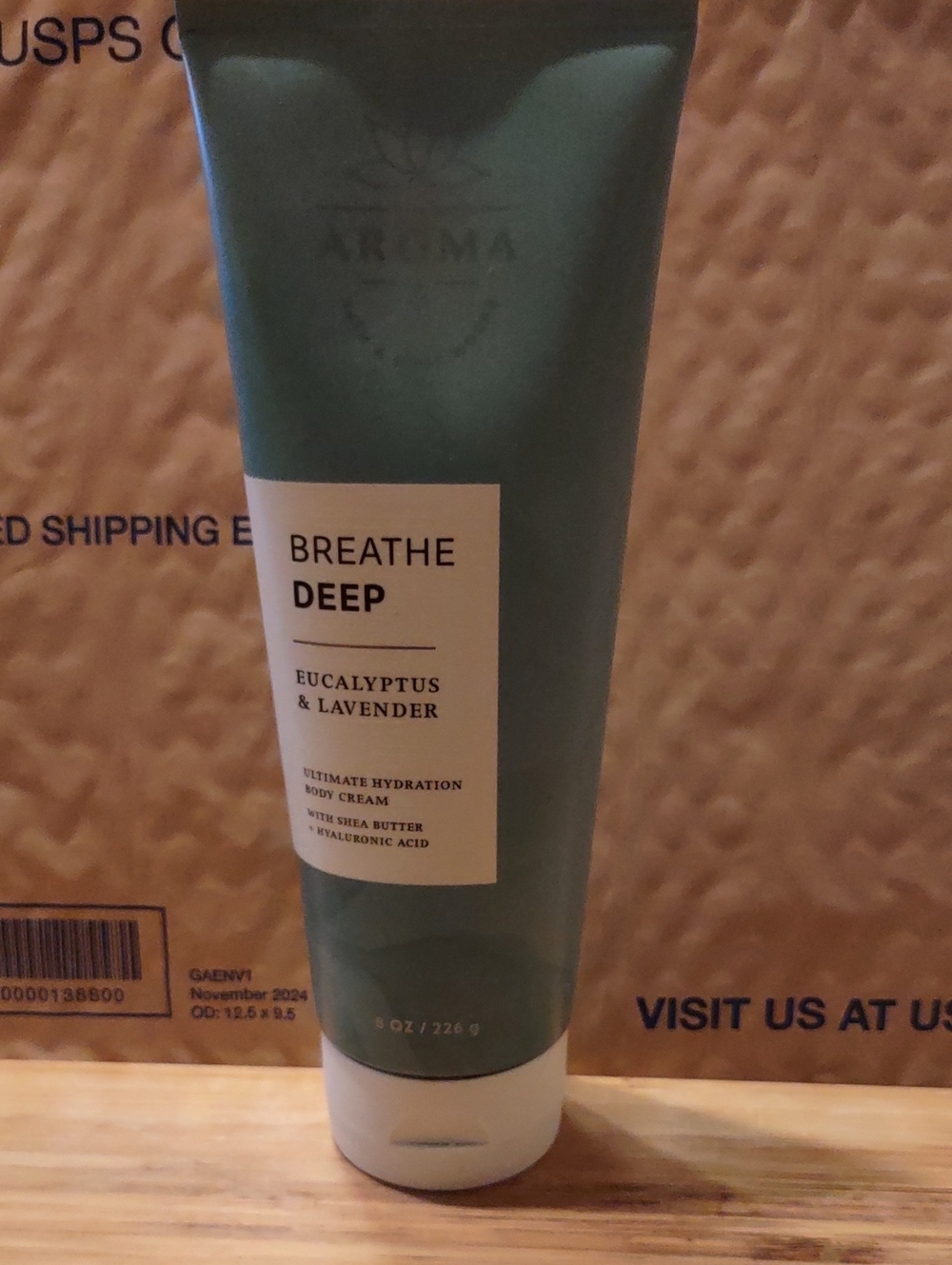 Aroma Breathe Deep Eucalyptus & Lavender Body Cream Bath & Body - Discontinued